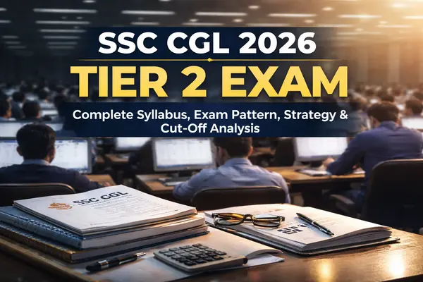 SSC CGL 2026 Tier 2 Exam: Complete Syllabus, Exam Pattern, Strategy & Cut-Off Analysis SSC CGL 2026 Tier 2 Exam