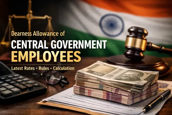 Dearness Allowance of Central Government Employees: Latest Rates, Rules & Calculation Explained Dearness Allowance of Central Government Employees