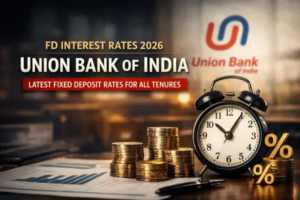 FD Interest Rate of Union Bank of India 2026: Latest Fixed Deposit Rates for All Tenures FD Interest Rate of Union Bank of India 2026