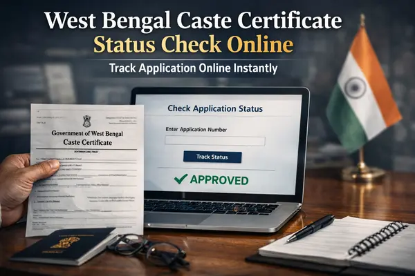 West Bengal Caste Certificate Status Check Online: Track Application Online Instantly West Bengal Caste Certificate Status Check Online Track Application Online Instantly