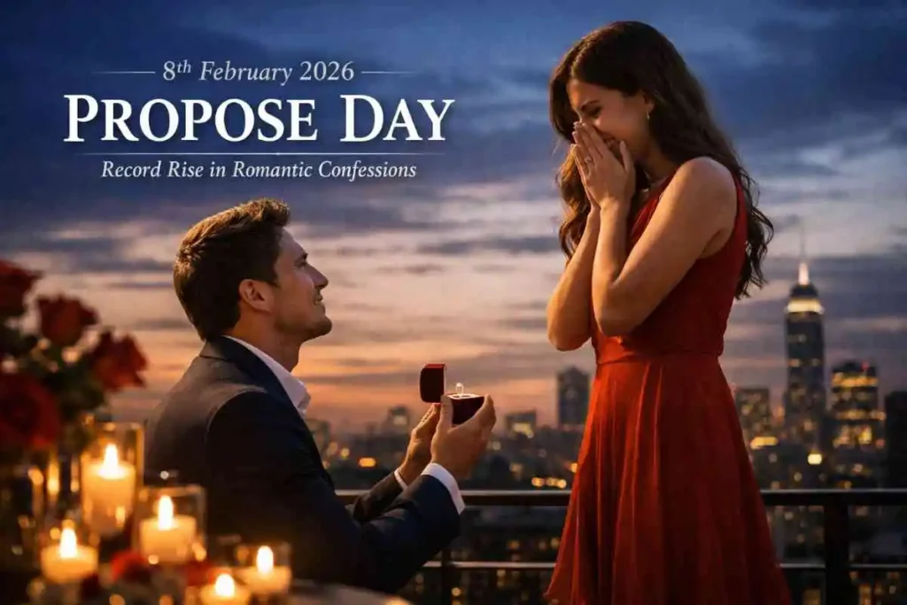 8th Feb Propose Day 2026 New Trends Show a Record Rise in Romantic Confessions