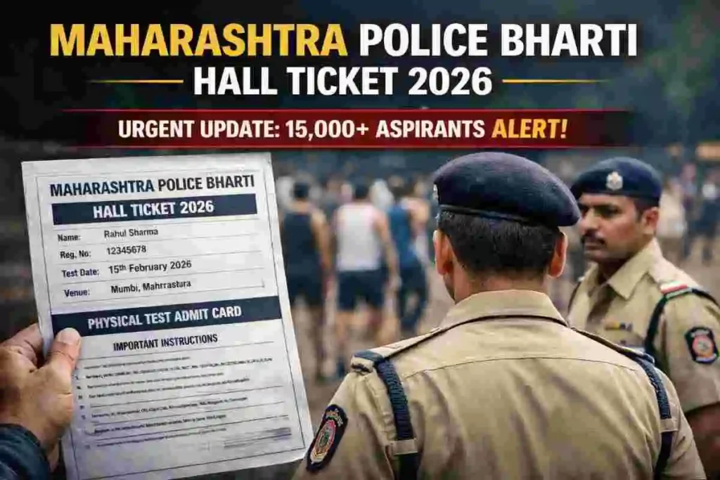 Maharashtra Police Bharti Hall Ticket 2026