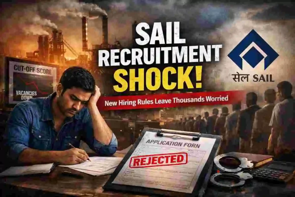 SAIL Recruitment Shock: New Hiring Rules Leave Thousands Worried
