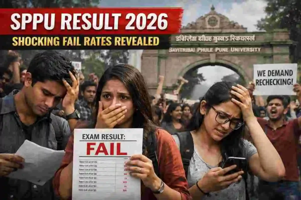 SPPU Result 2026 Sparks Massive Student Panic — Shocking Fail Rates Revealed
